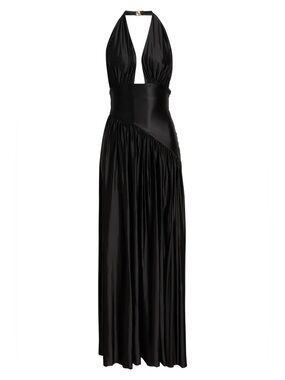 Delfi Collective Rae Halter Black Dress NWT